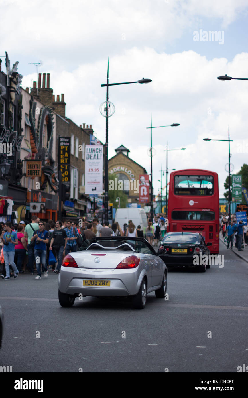 cars in camden town Stock Photo Alamy