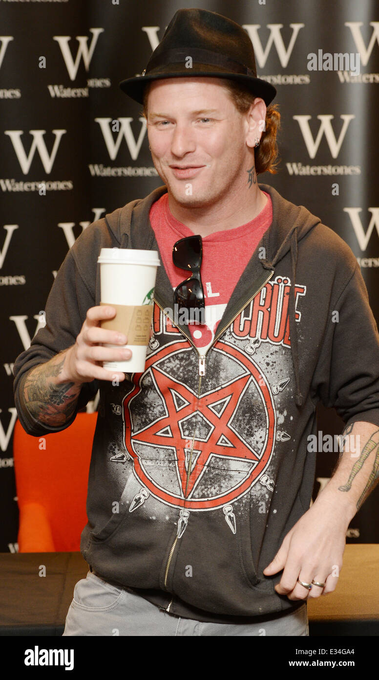 Corey Taylor signs copies of his new book Corey Taylor signs copies of his new book