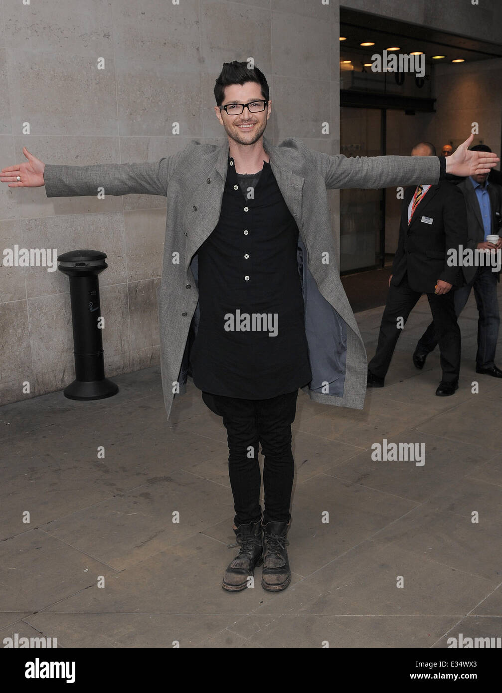 The Voice Judges arrive at the Radio 1 studios  Featuring: Danny O' Donoghue Where: London, United Kingdom When: 21 Jun 2013 Cre Stock Photo