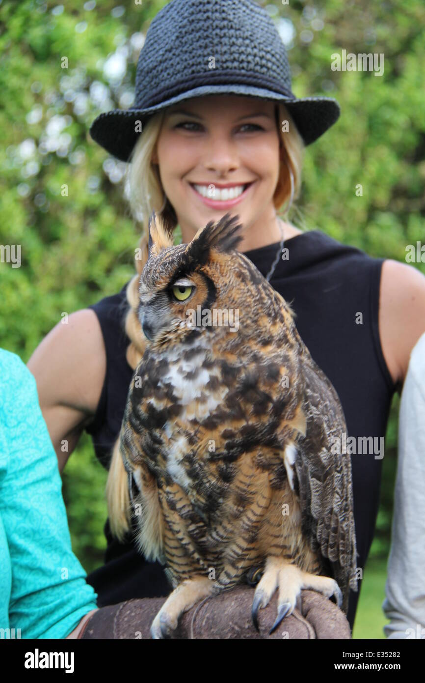 Get Wild Event benefiting Evelyn Alexander Wildlife in the Hamptons  Featuring: Beth Ostrosky Stern Where: Southampton, NY, United States When: 22 Jun 2013 Stock Photo