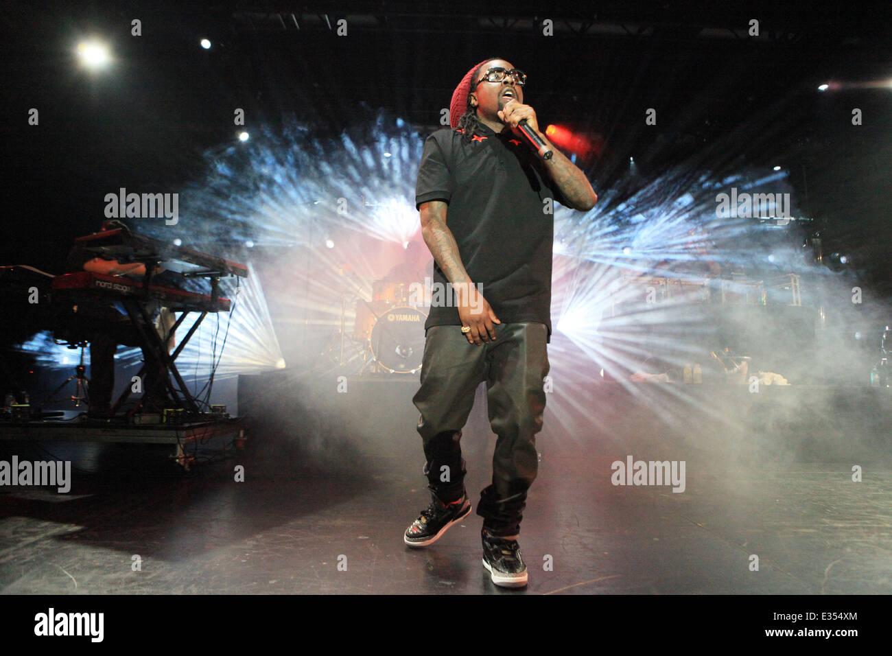 Wale live in concert at the Best Buy Theatre Featuring Wale Where NYC