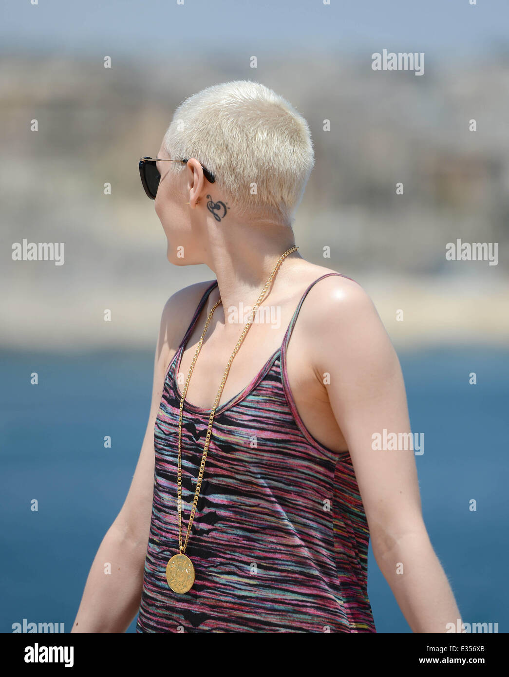 'Isle of MTV' concert photocall in Malta  Featuring: Jessie J Where: Malta When: 26 Jun 2013 Stock Photo
