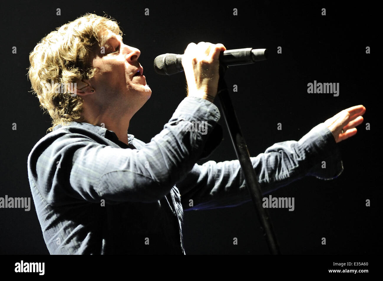 Matchbox Twenty performs on stage at the Molson Canadian Amphitheatre