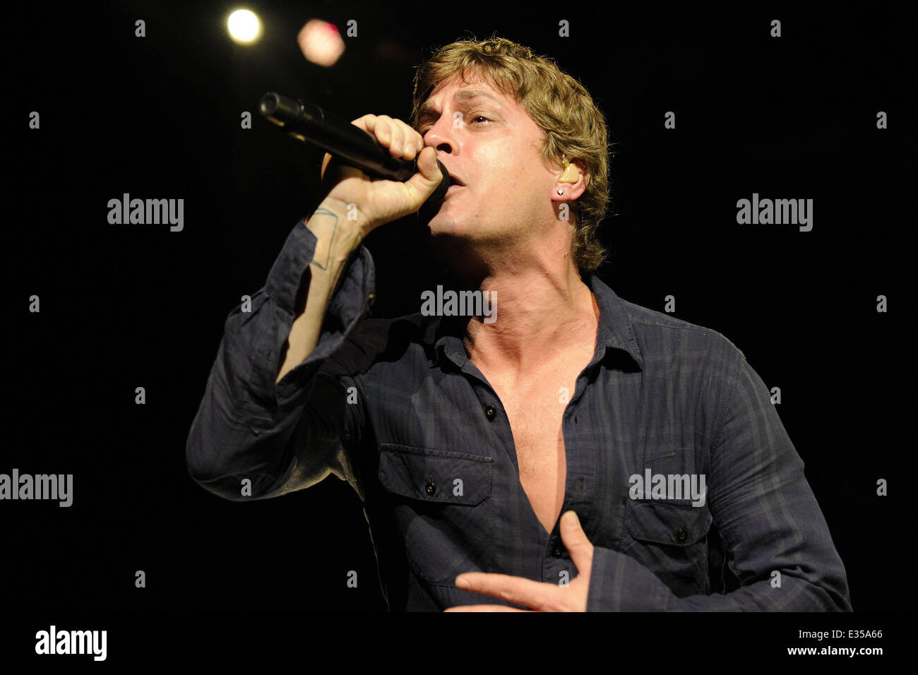 Matchbox Twenty performs on stage at the Molson Canadian Amphitheatre