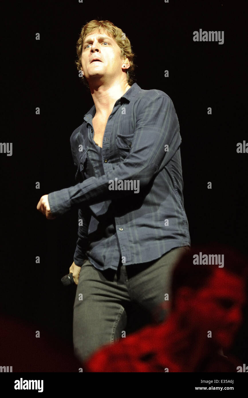 Matchbox Twenty performs on stage at the Molson Canadian Amphitheatre