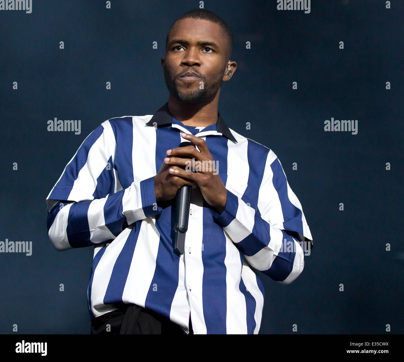Bravalla Festival - Day 2 - Performances Featuring: Frank Ocean Where:  Norrkoping, Sweden When: 28 Jun 2013 Stock Photo - Alamy