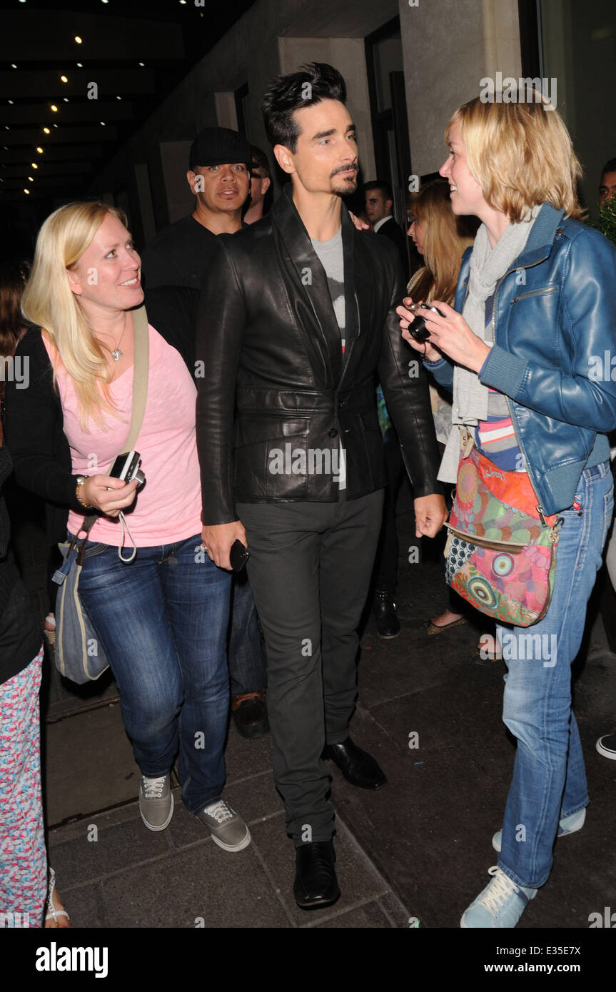 Backstreet boys london leaving hires stock photography and images Alamy