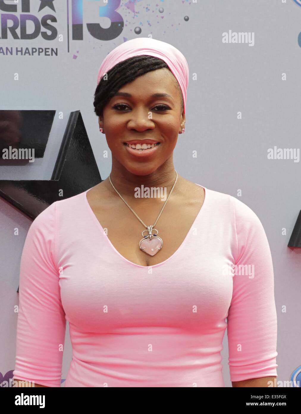 2013 BET Awards - Arrivals  Featuring: India.Arie Where: Los Angeles, California, United States When: 30 Jun 2013 Stock Photo