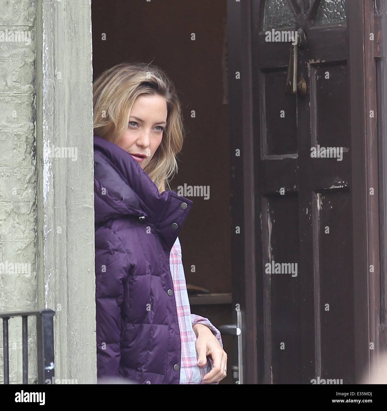 Kate Hudson, James Franco and Tom Wilkinson film scenes for the movie