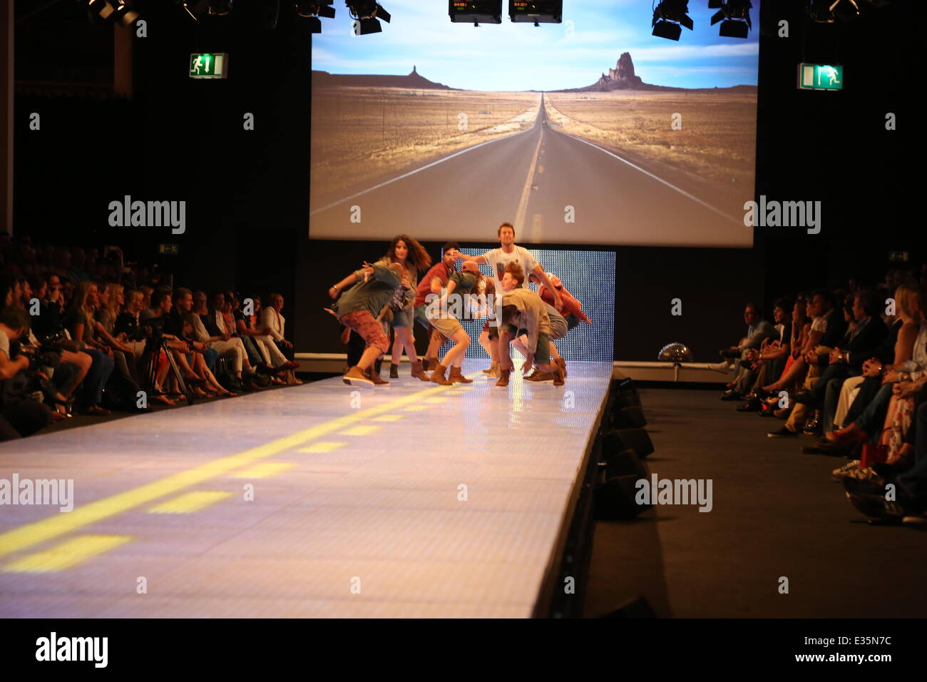 MBFW Spring/Summer 2014 Camp David Fashion Show on Fashion Island