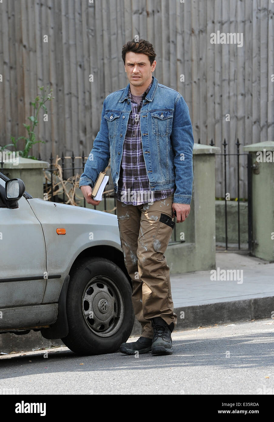 Kate Hudson and James Franco filming their new movie 'Good People' on