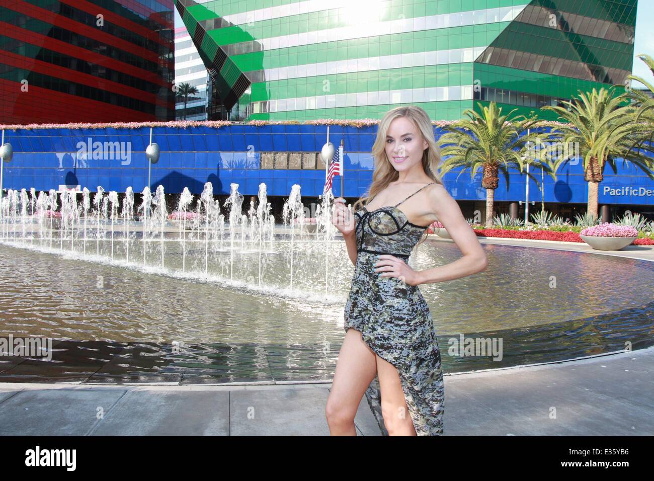 Portuguese actress paula labaredas shows hi-res stock photography ...