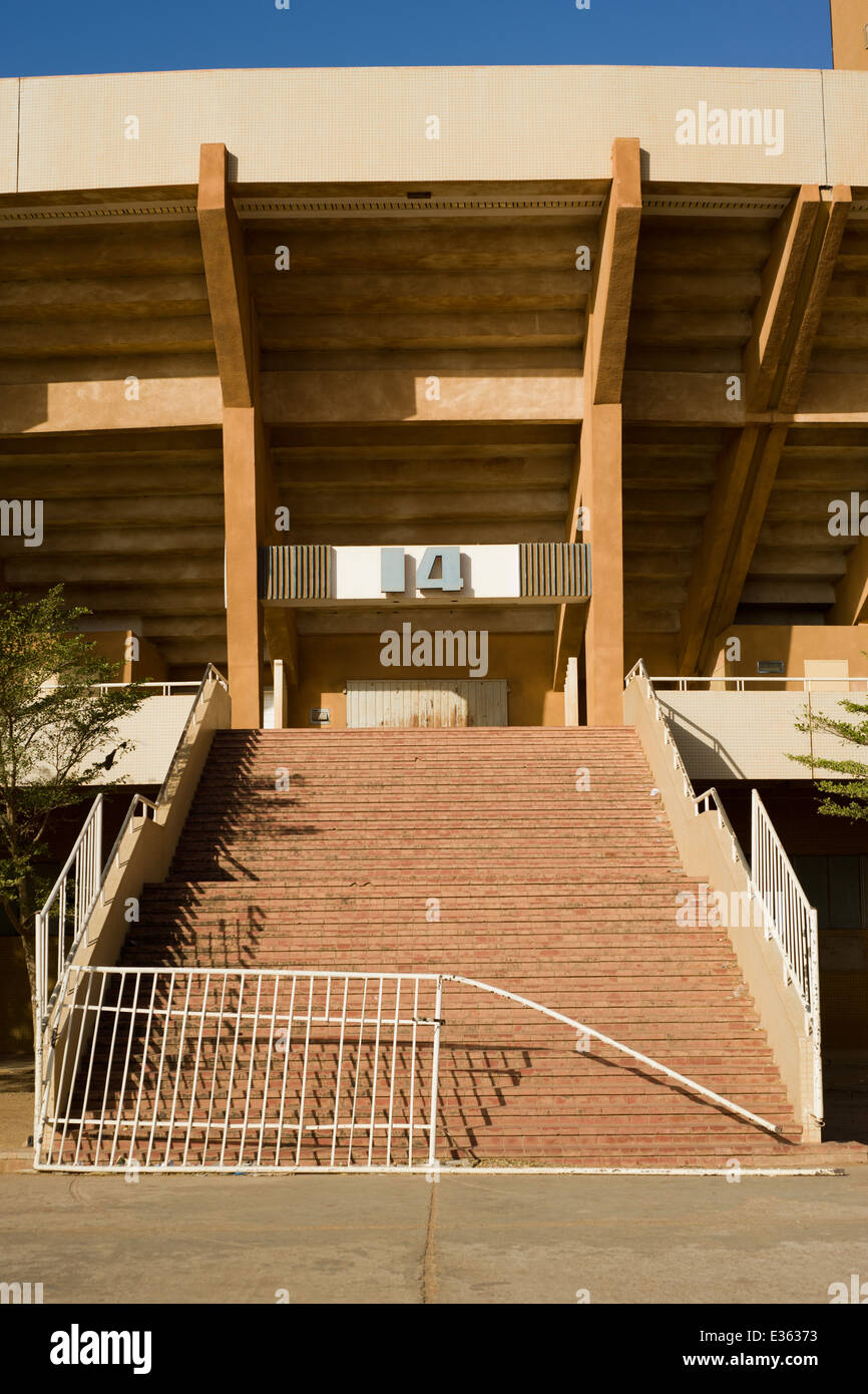 National Soccer Stadium in Niamey, Niger Stock Photo Alamy