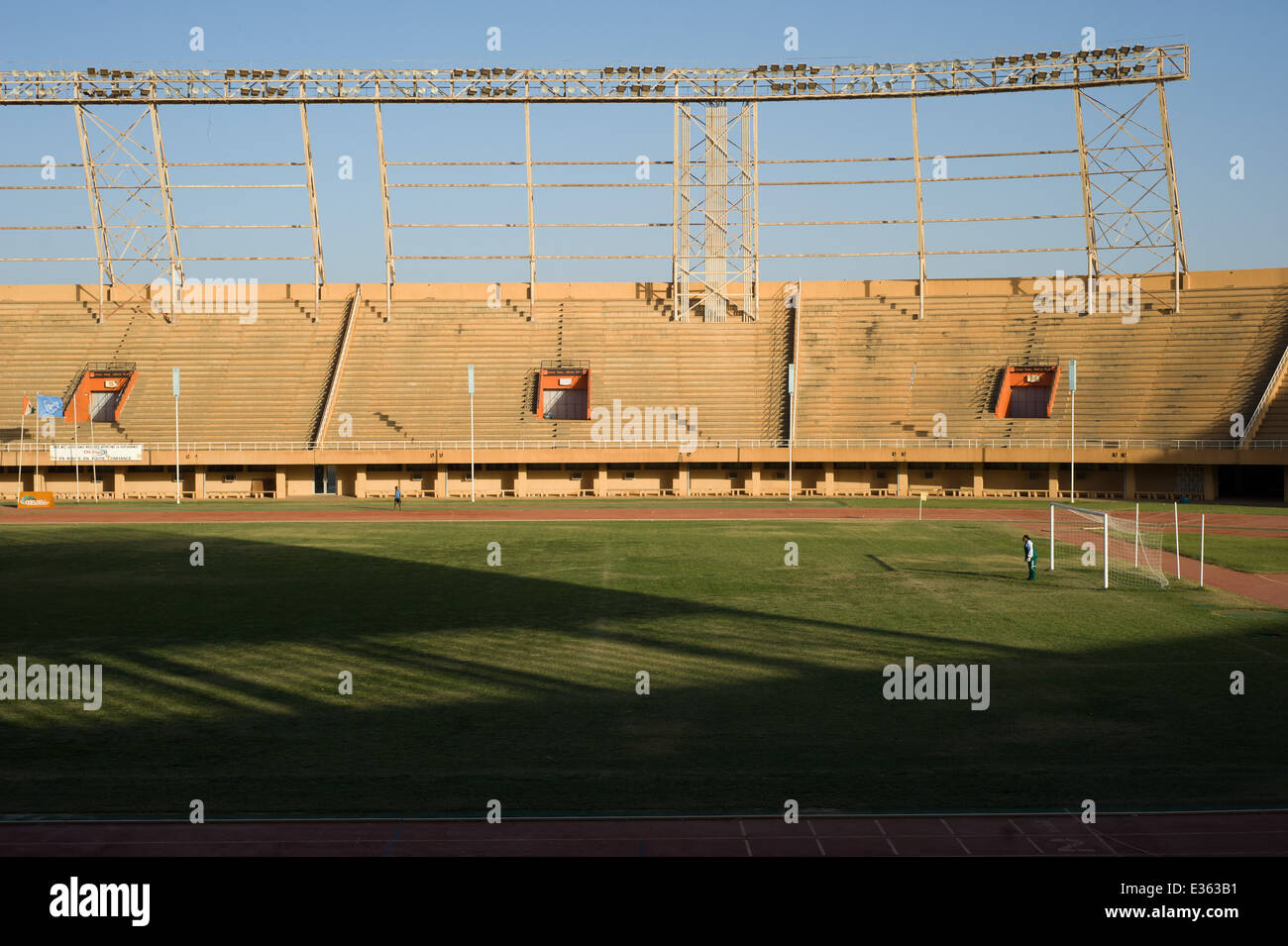 National Soccer Stadium in Niamey, Niger Stock Photo Alamy