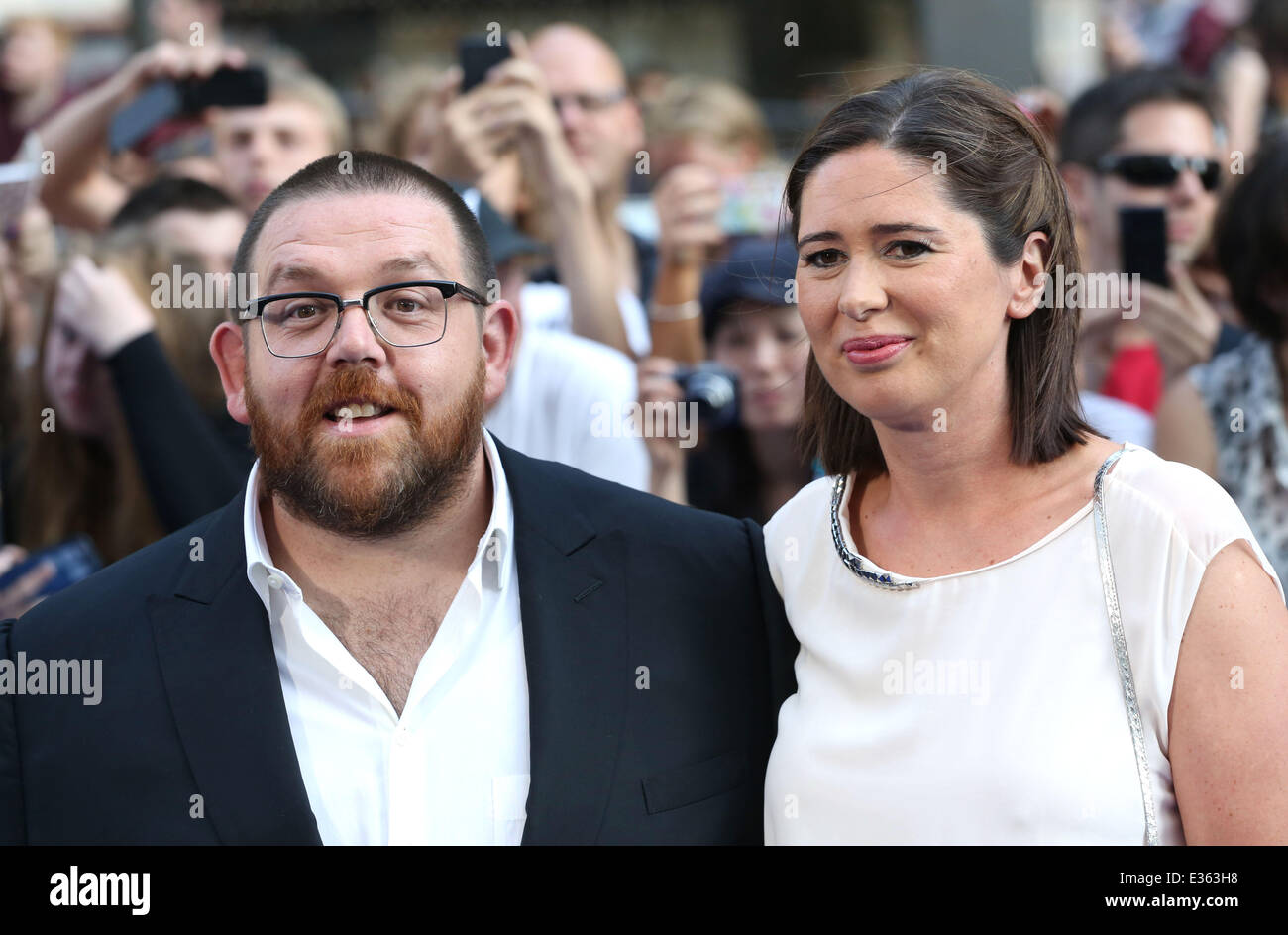 Nick Frost And Christina Frost High Resolution Stock Photography And Images Alamy