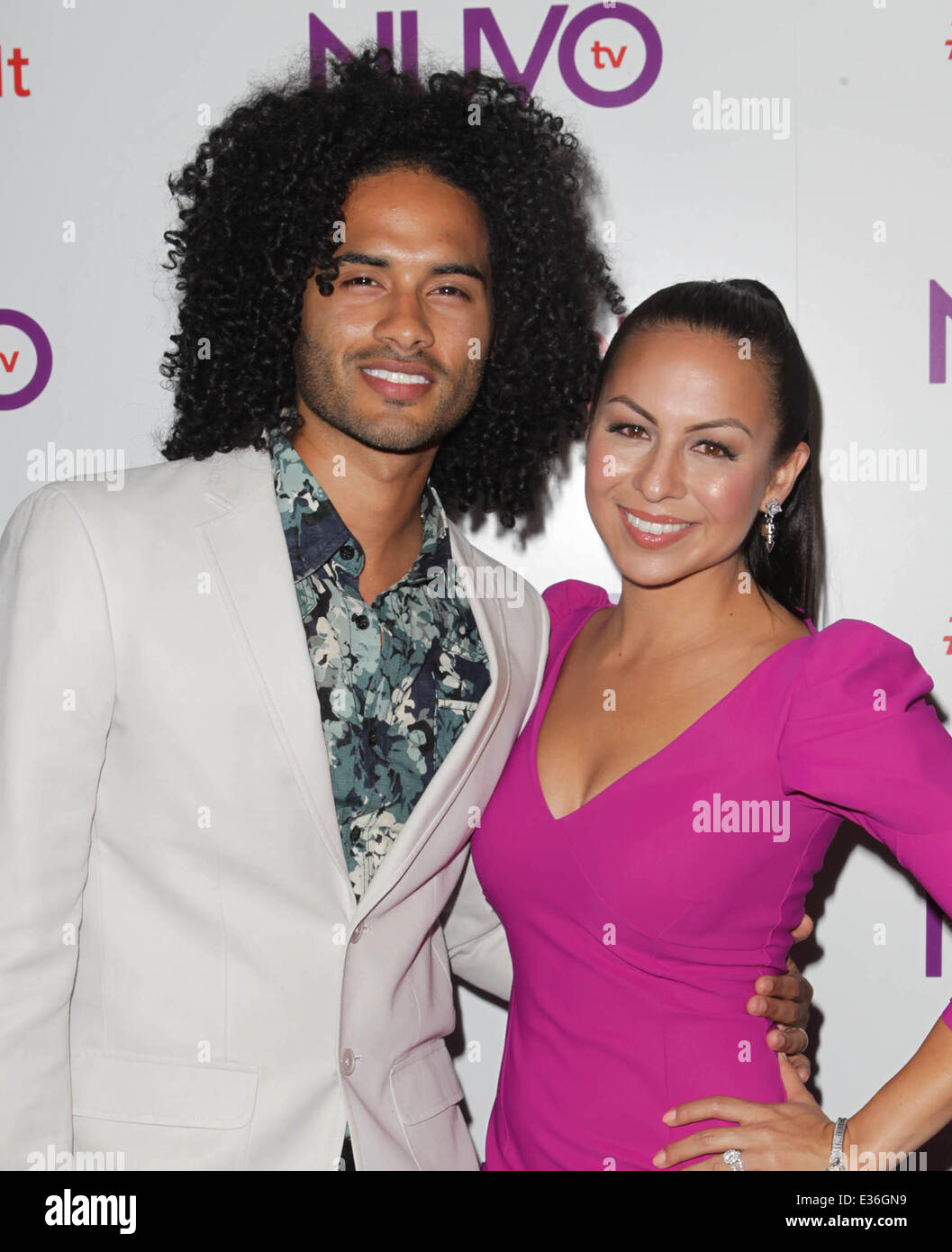 Manwell reyes and anjelah johnson reyes hi-res stock photography and