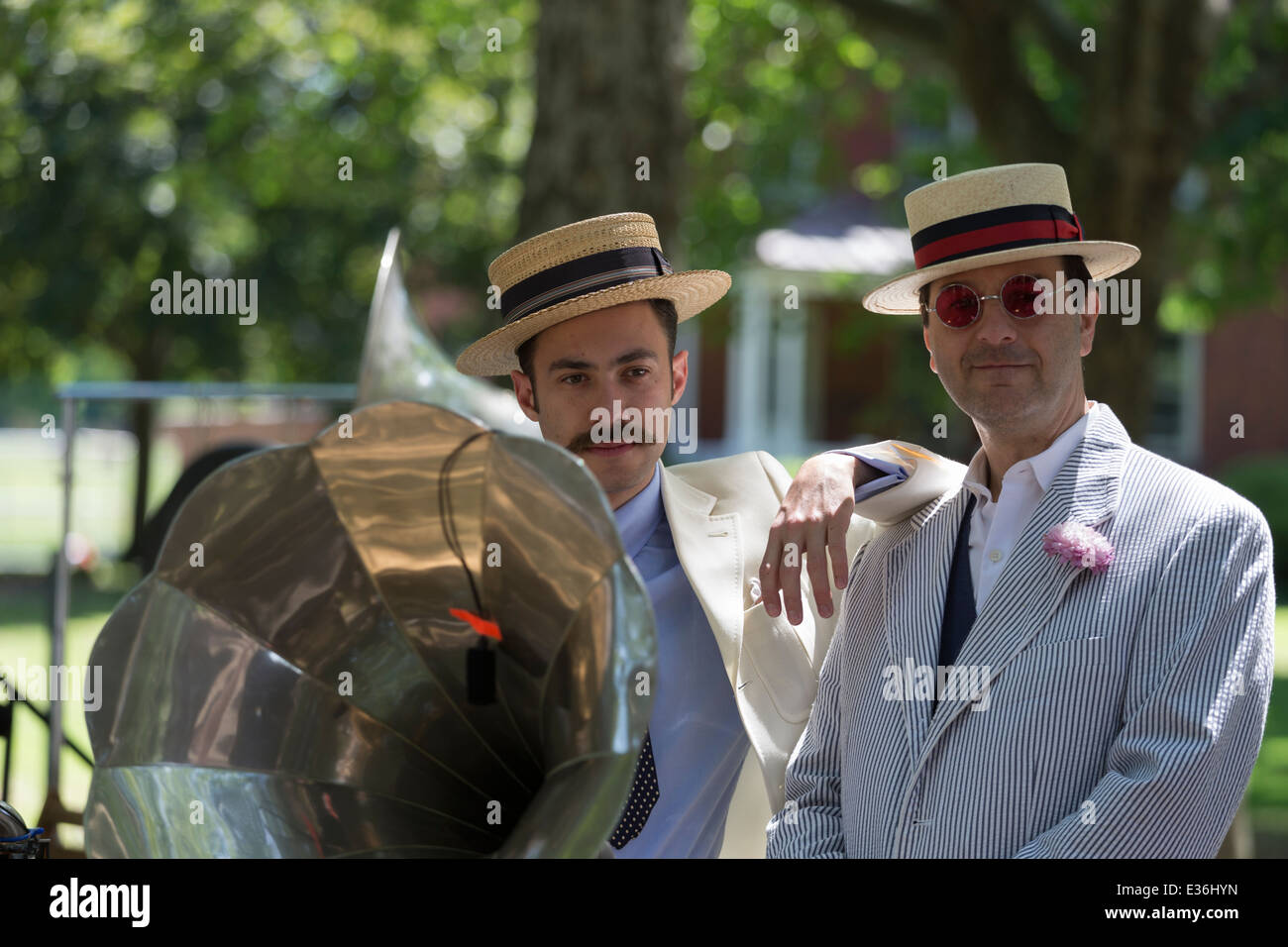 Atmosphere at 9th annual Jazz Age lawn party Stock Photo - Alamy