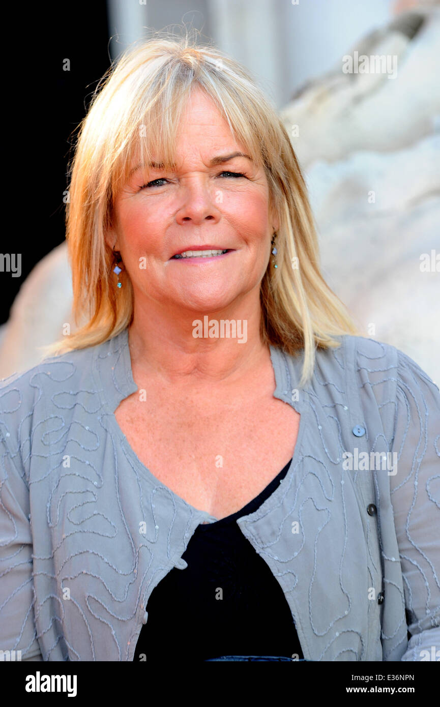 Game Of Thrones Season 3 launch to Blinkbox held at The New Armouries, Tower of London  Featuring: Linda Robson Where: London, United Kingdom When: 18 Jul 2013 Stock Photo