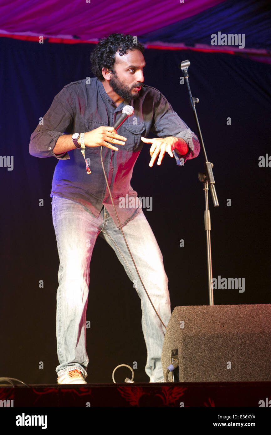Latitude Festival Final Day at Southwold Featuring Nish Kumar Where