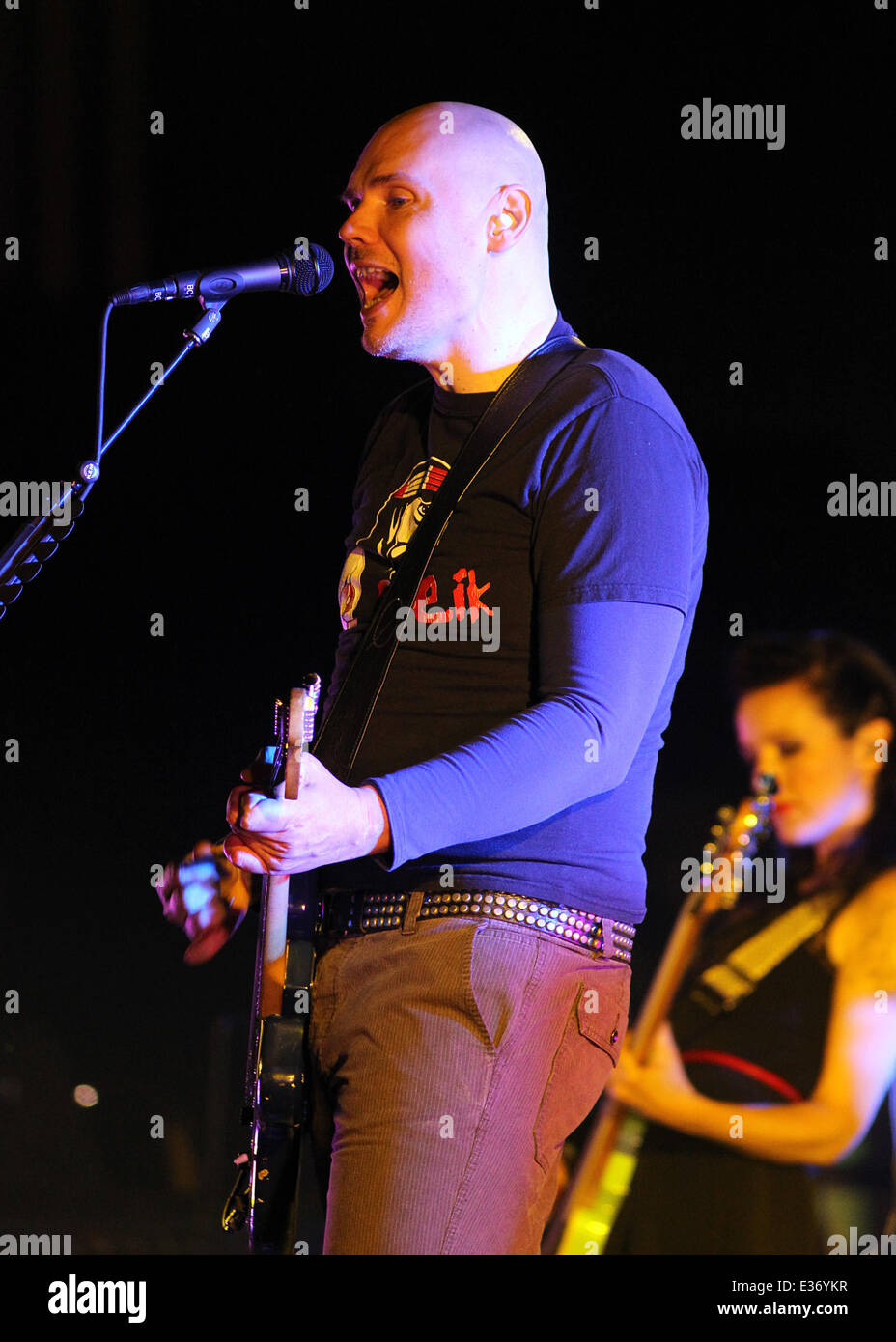 Billy lead singer smashing pumpkins hi res stock photography and images