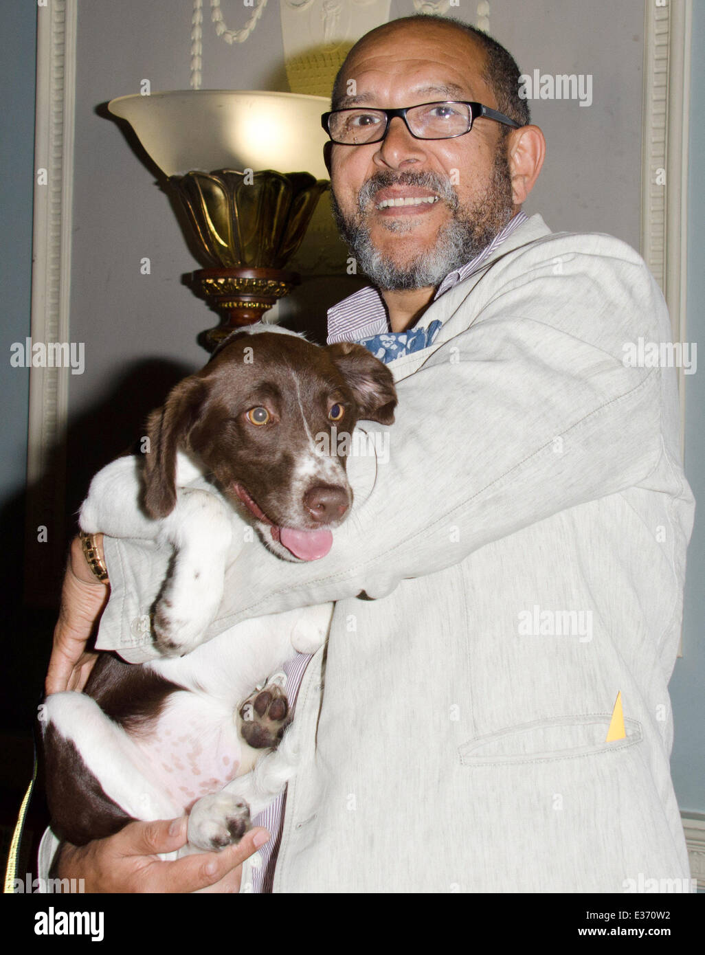 Dogs Trust Honours held at Home House - Arrivals  Featuring: Bruce Oldfield Where: London, United Kingdom When: 22 Jul 2013 Cred Stock Photo