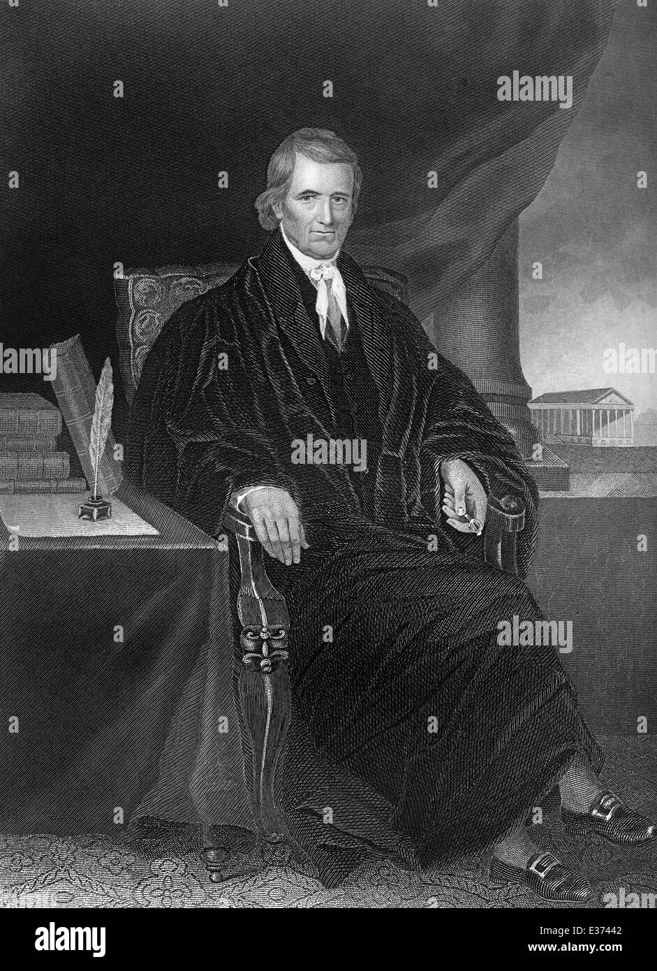 John Marshall, 1755 1835, American politician, lawyer, Secretary of