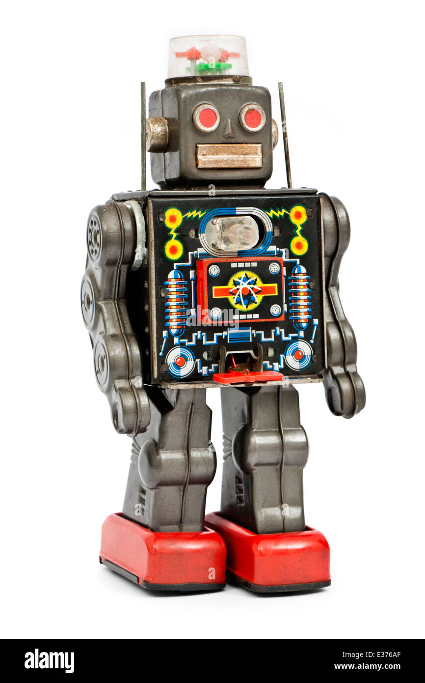 1950s toy robot Cut Out Stock Images & Pictures - Alamy