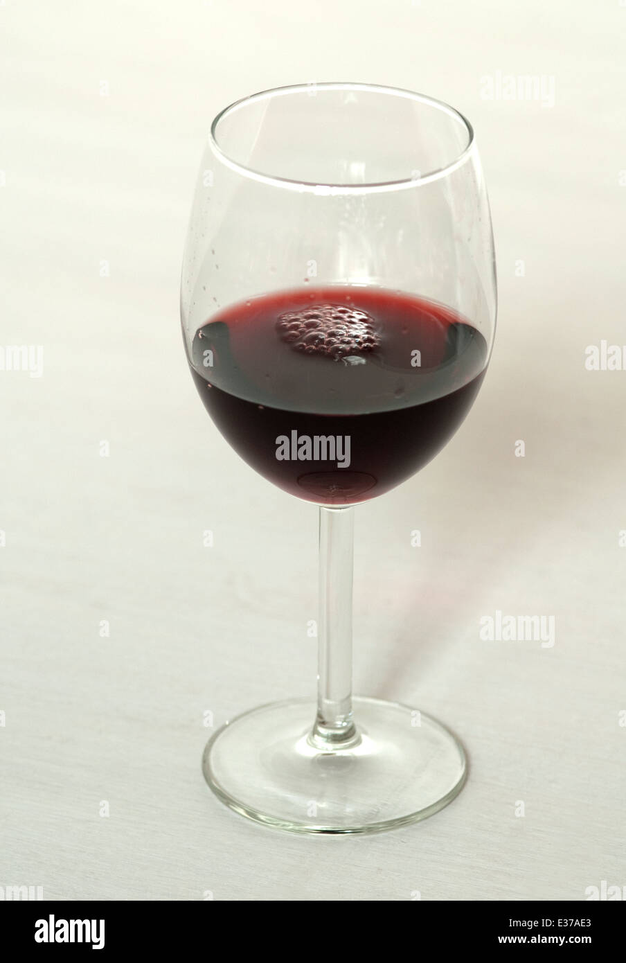 Still life food image of a glass of Red Wine Stock Photo - Alamy
