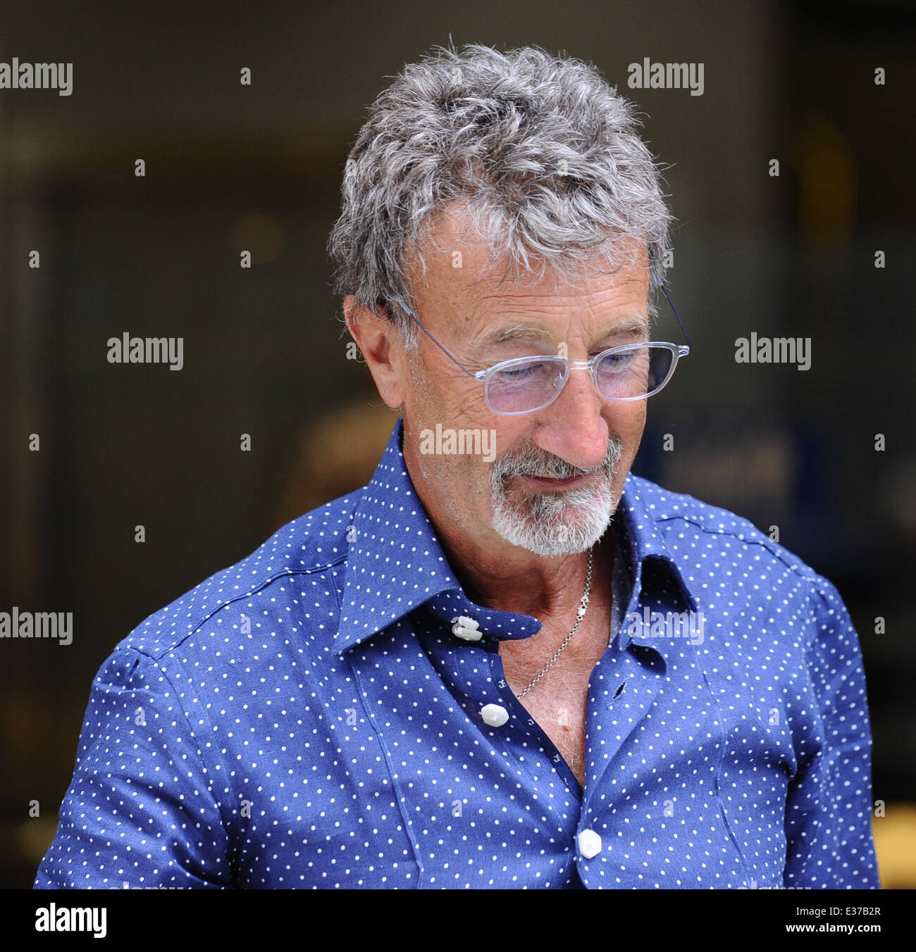 Eddie Jordan outside the BBC Radio 2 studios Featuring: Eddie Jordan ...