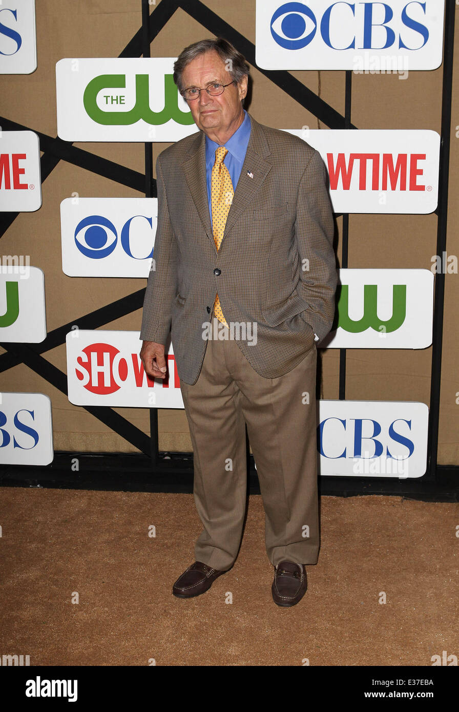 CW, CBS and Showtime 2013 Summer TCA Party - Arrivals  Featuring: David McCallum Where: Beverly Hills, California, United States When: 29 Jul 2013 Stock Photo