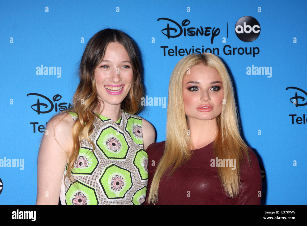ABC TCA Summer 2013 Party  Featuring: Sophie Lowe,Emma Rigby Where: Beverly Hills, CA, United States When: 05 Aug 2013 Stock Photo