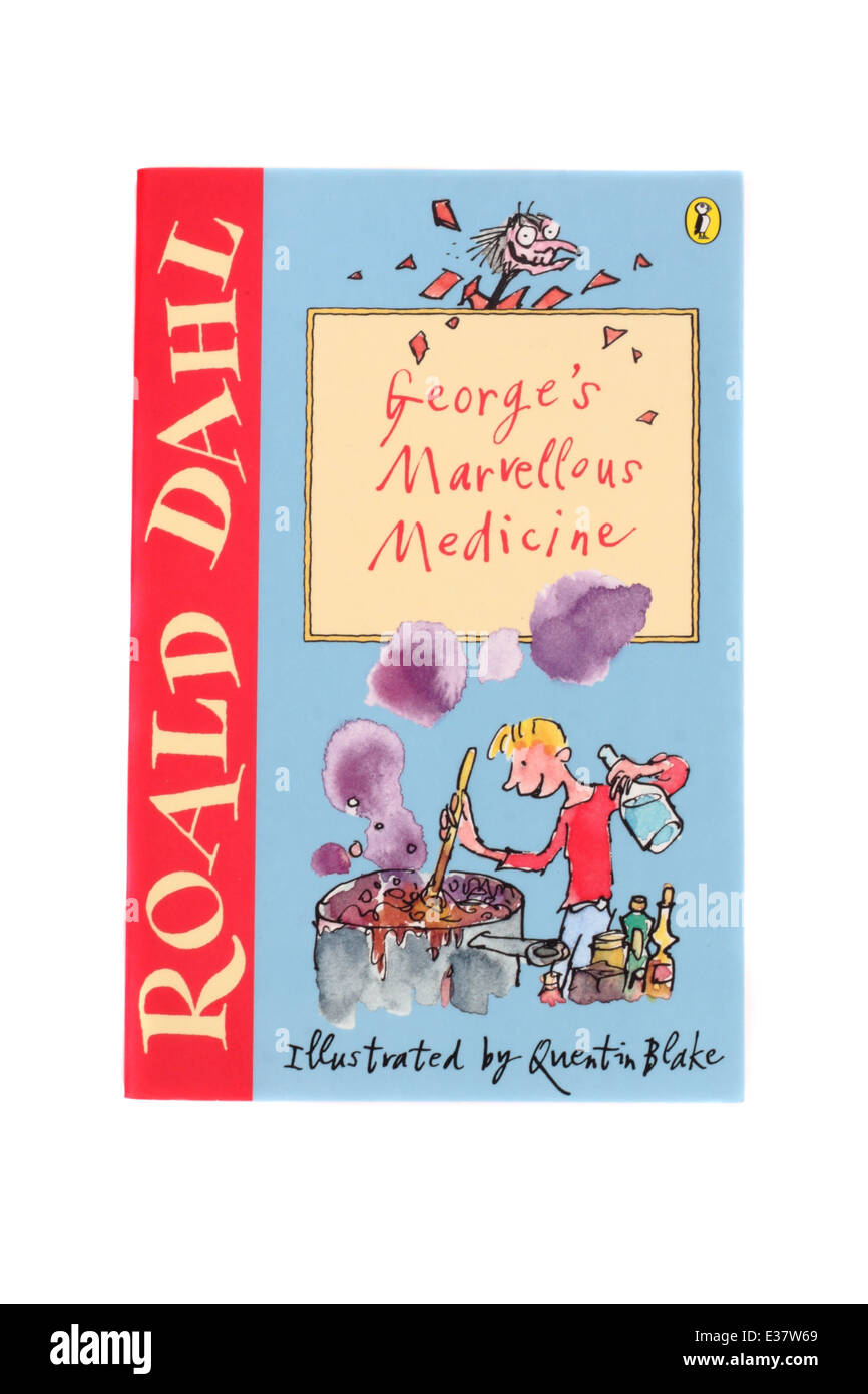 George's Marvellous Medicine, a children's book by Roald Dahl Stock Photo