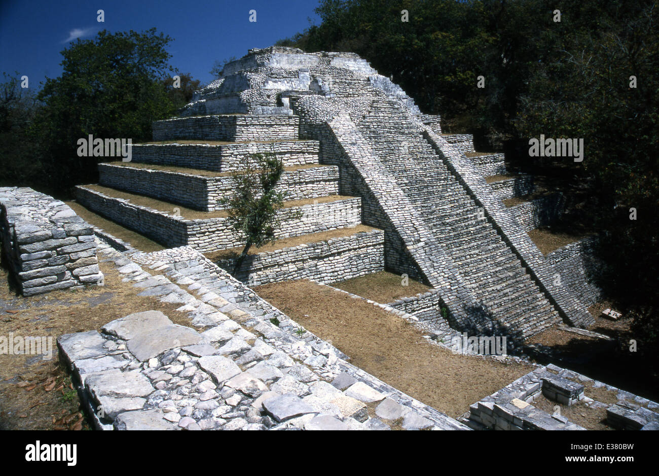 Mexico, Tenam Puente Mayan Ruins Stock Photo - Alamy