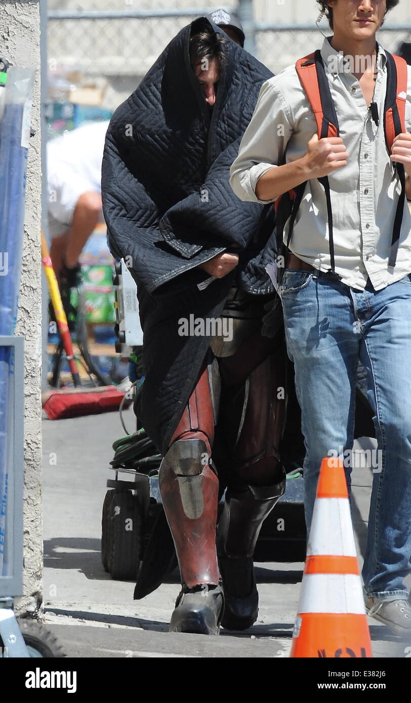 Kate Hudson and Zach Braff on the film set of 'Wish I Was Here