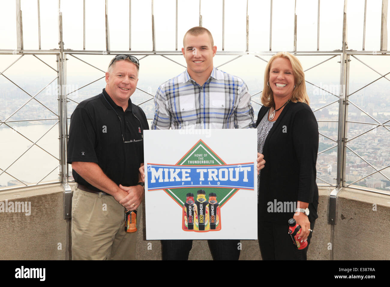 Mike trout parents hi-res stock photography and images - Alamy