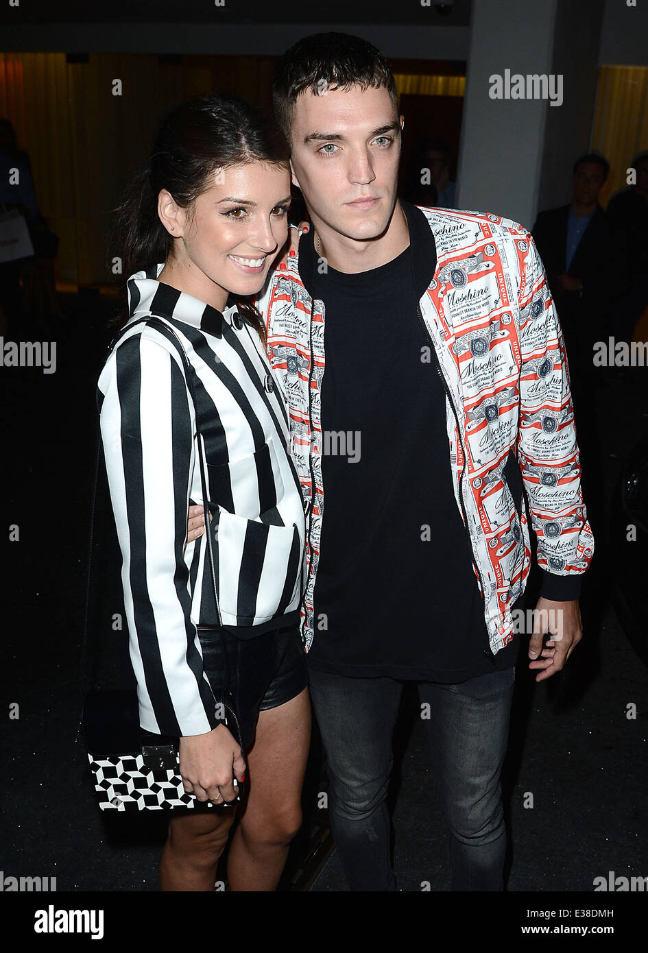 Shenae Grimes and husband Josh Beech Leave a Party at The Mondrian