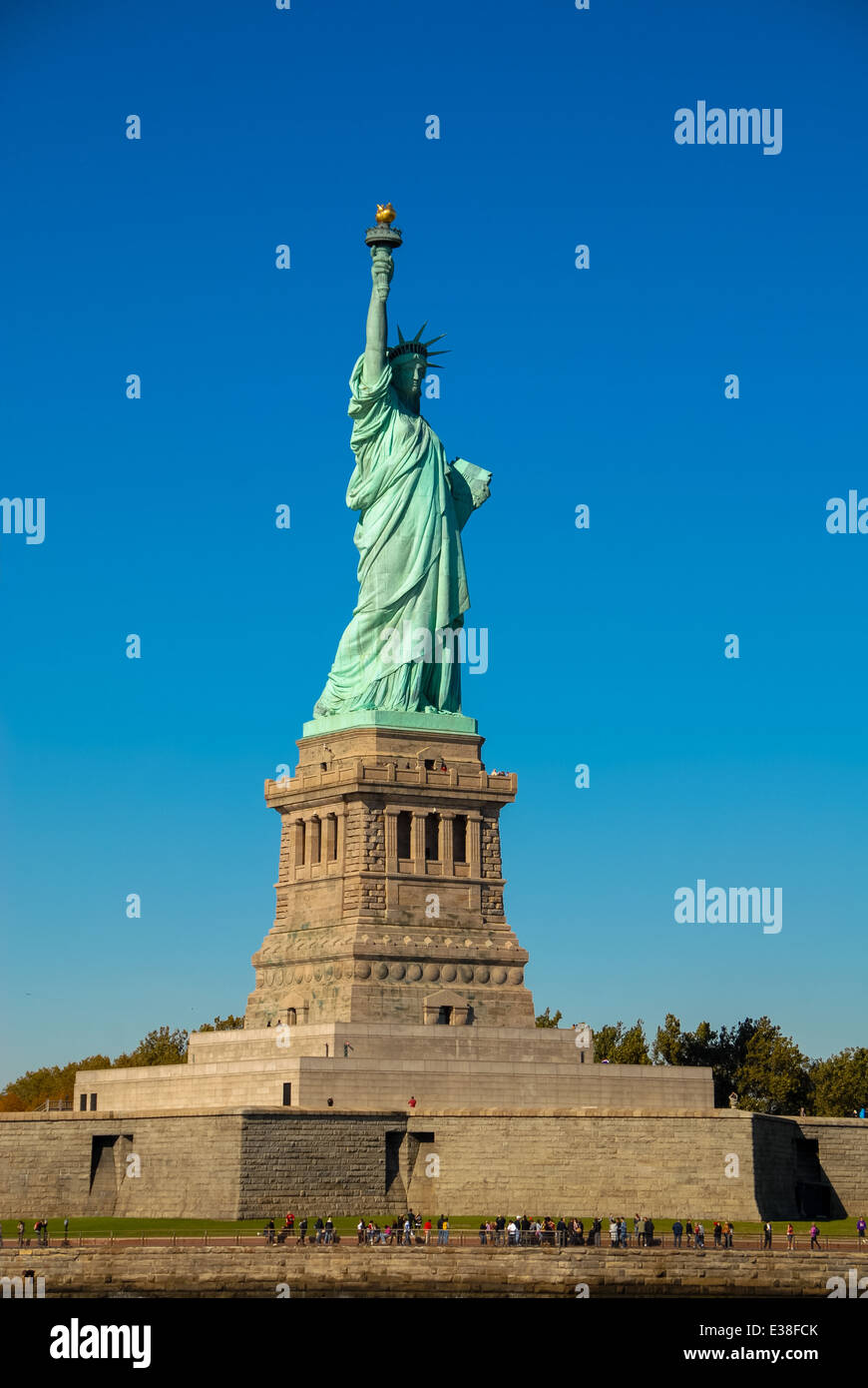statue of liberty in new york, usa Stock Photo - Alamy