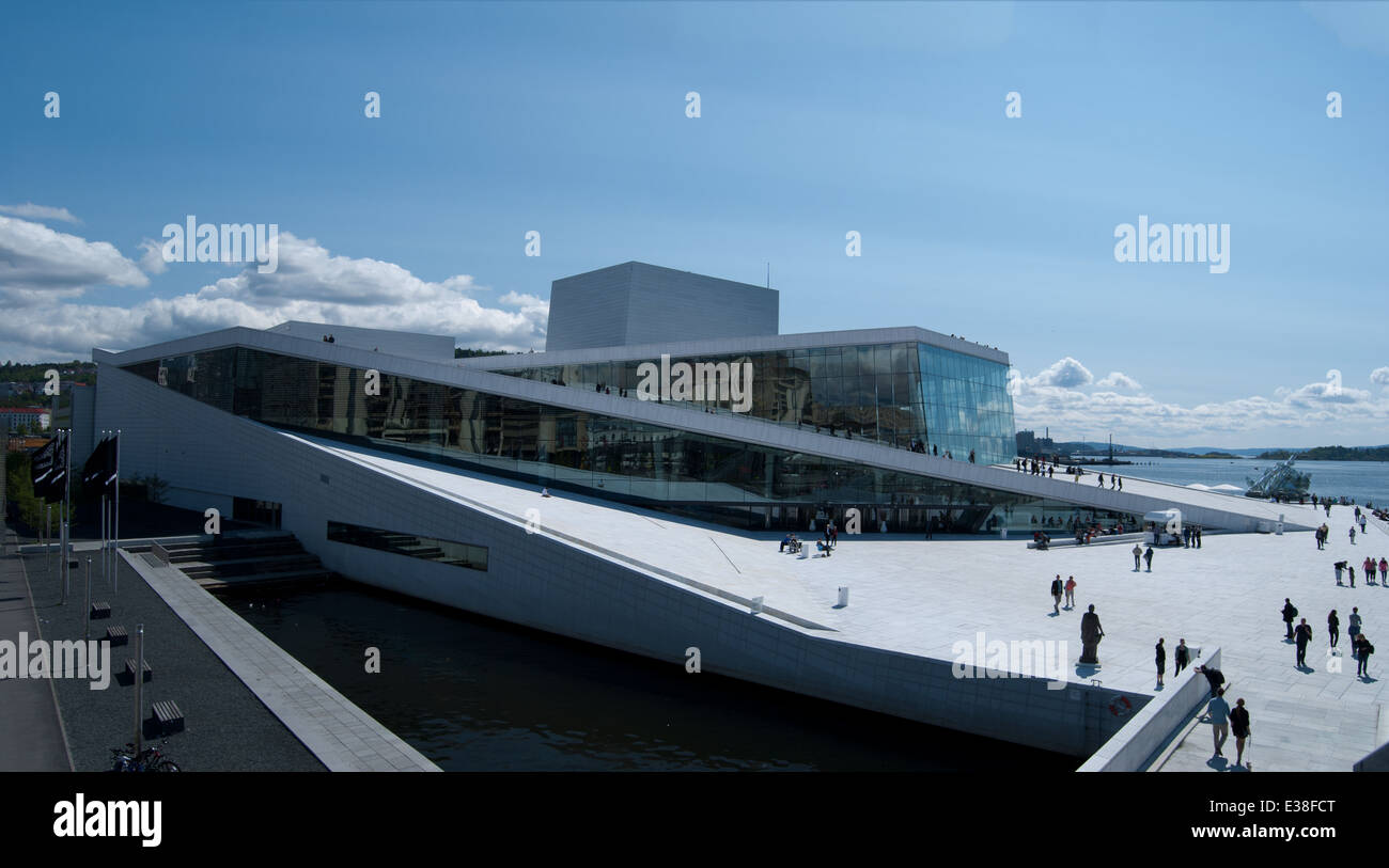 Oslo Opera House - Den Norske Opera Stock Photo
