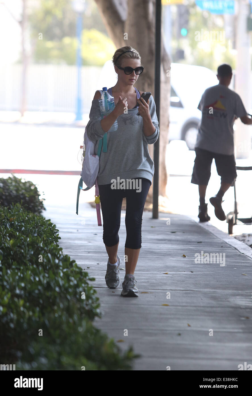 Julianne Hough Leaving The Gym After A Workout Featuring Julianne 