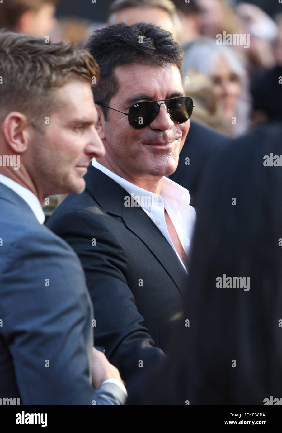 World premiere of 'One Direction: This Is Us' - Arrivals  Featuring: Simon Cowell Where: London, United Kingdom When: 20 Aug 2013 Stock Photo