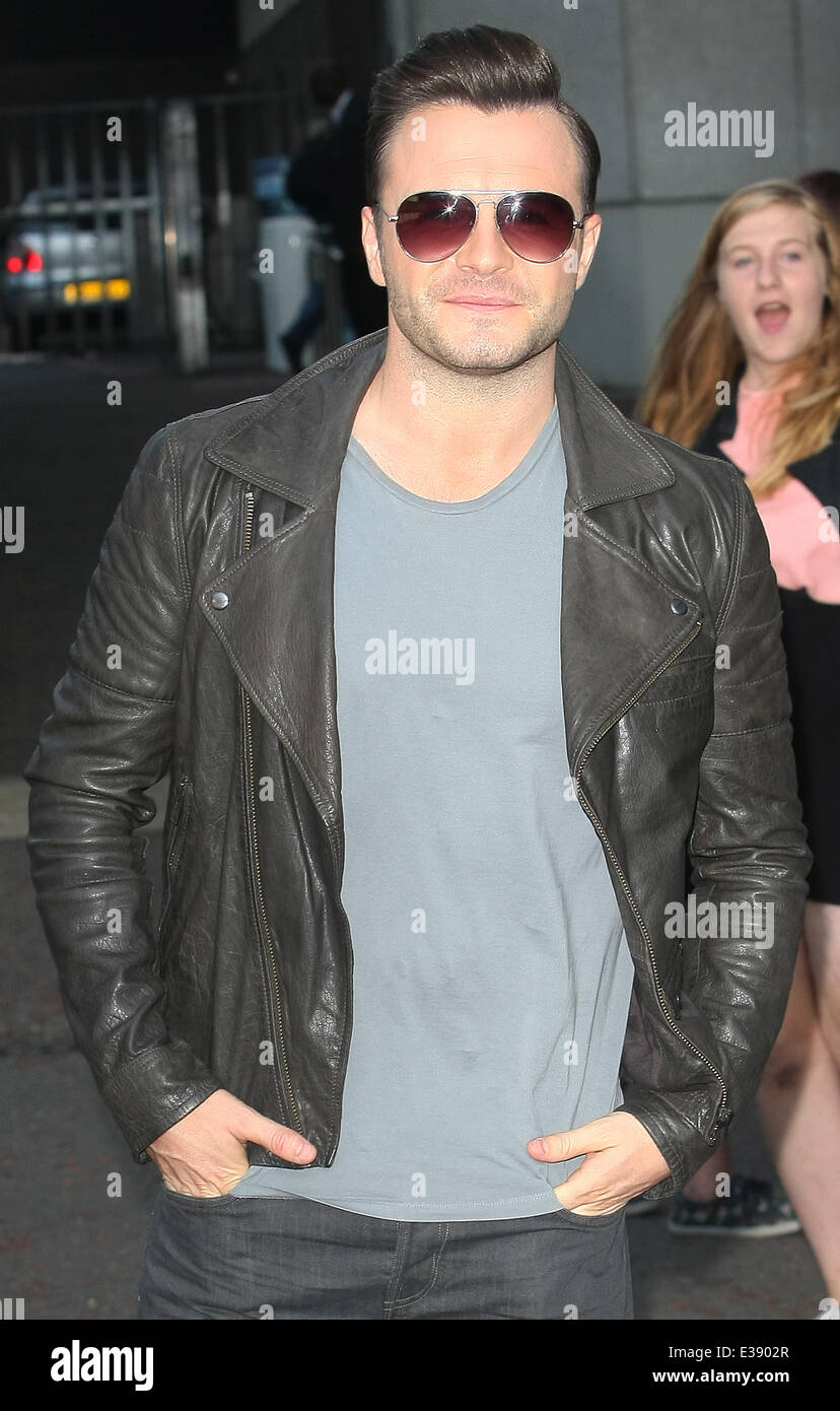 Shane filan leaving itv studios featuring hi-res stock photography and ...