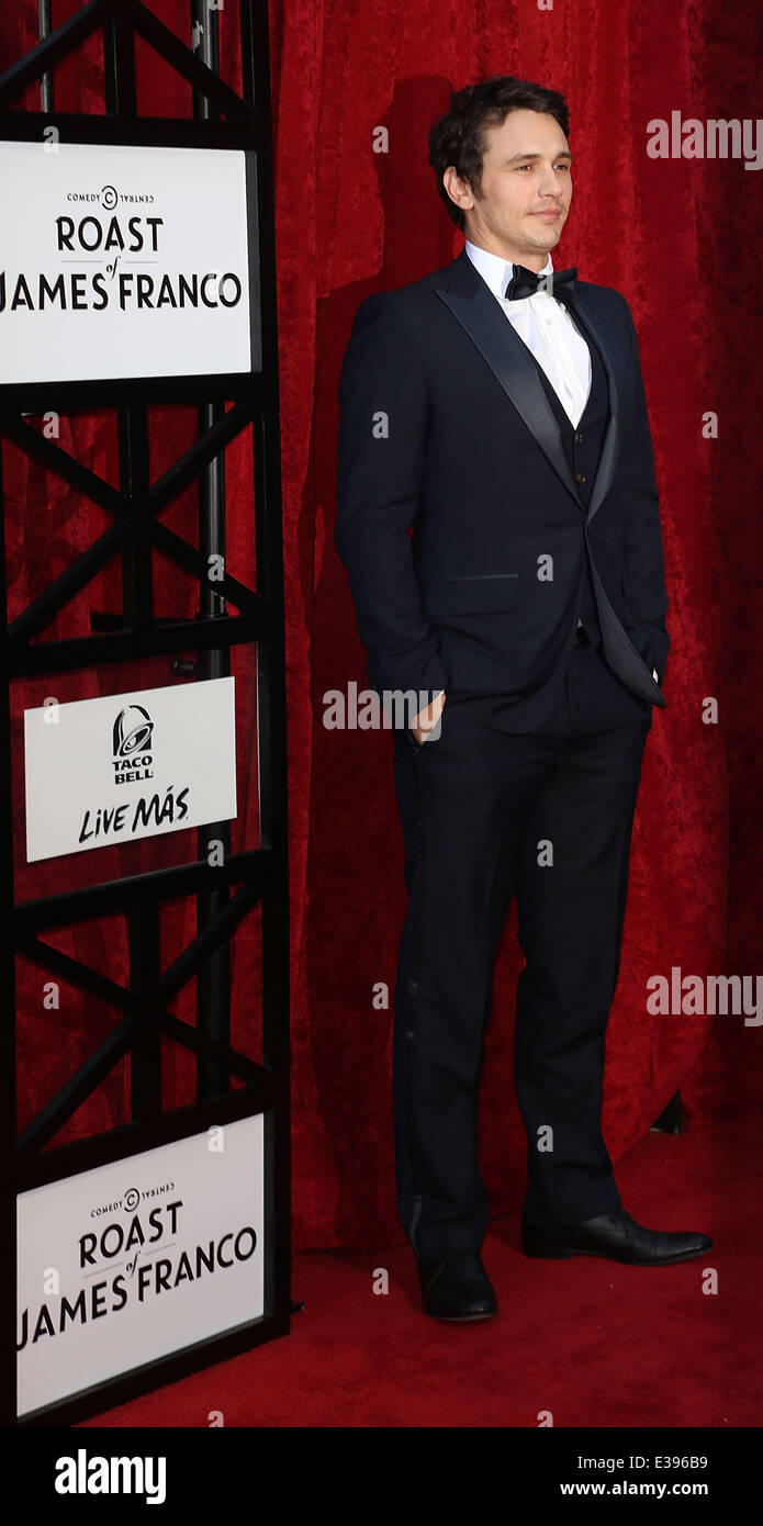 attends COMEDY CENTRAL Roast of James Franco at Culver Studios