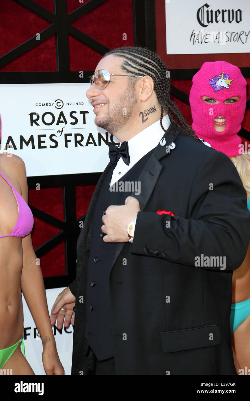 attends COMEDY CENTRAL Roast of James Franco at Culver Studios