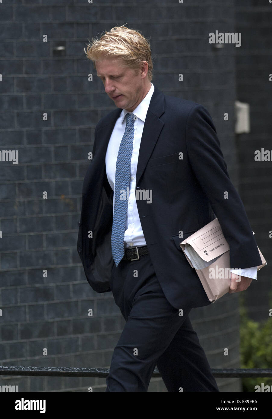 Political adviser Jo Johnson arrives at 10 Downing Street for a meeting ...