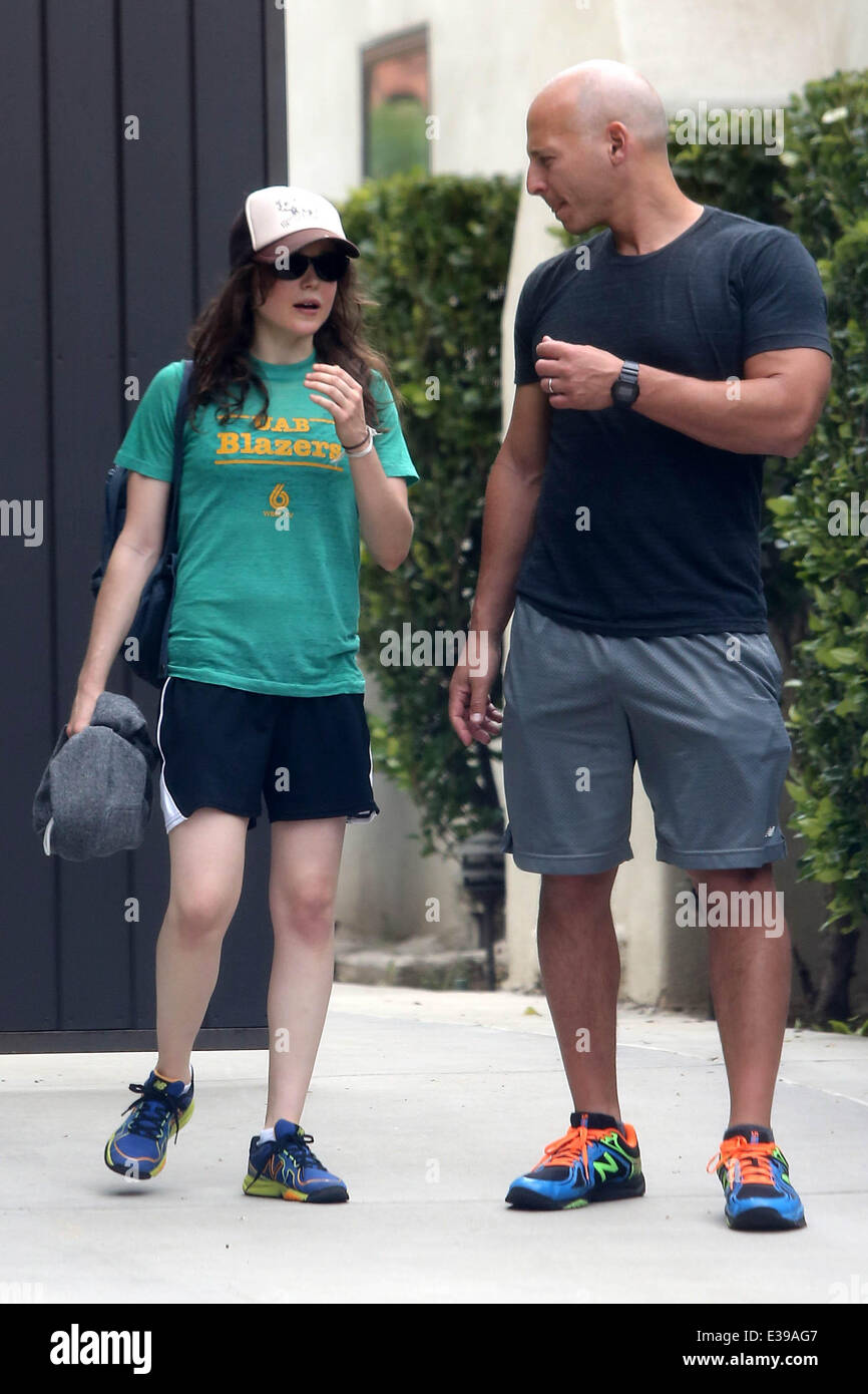 ellen-page-leaving-the-gym-with-celebrity-personal-trainer-harley-E39AG7.jpg