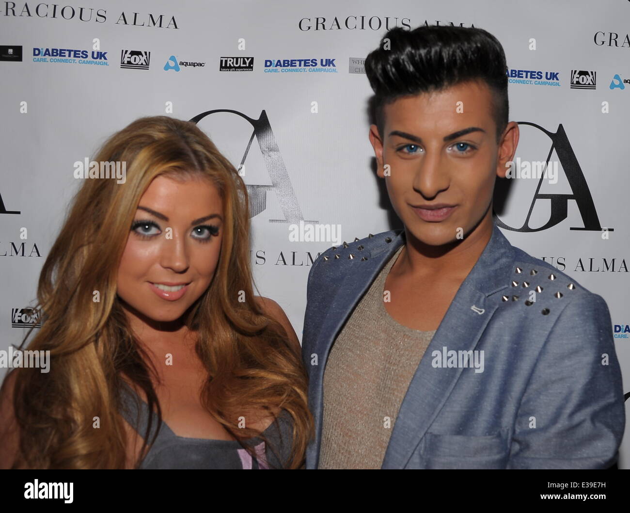 Gracious Alma Charity Ball - Arrivals Featuring: Junaid Ahmed,Abigail