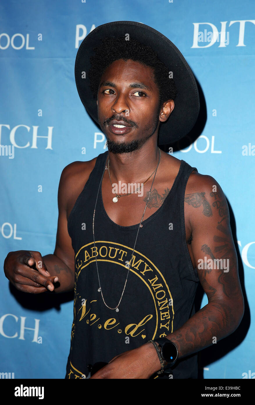 American rapper Shwayze makes an appearance at Ditch Pool Featuring