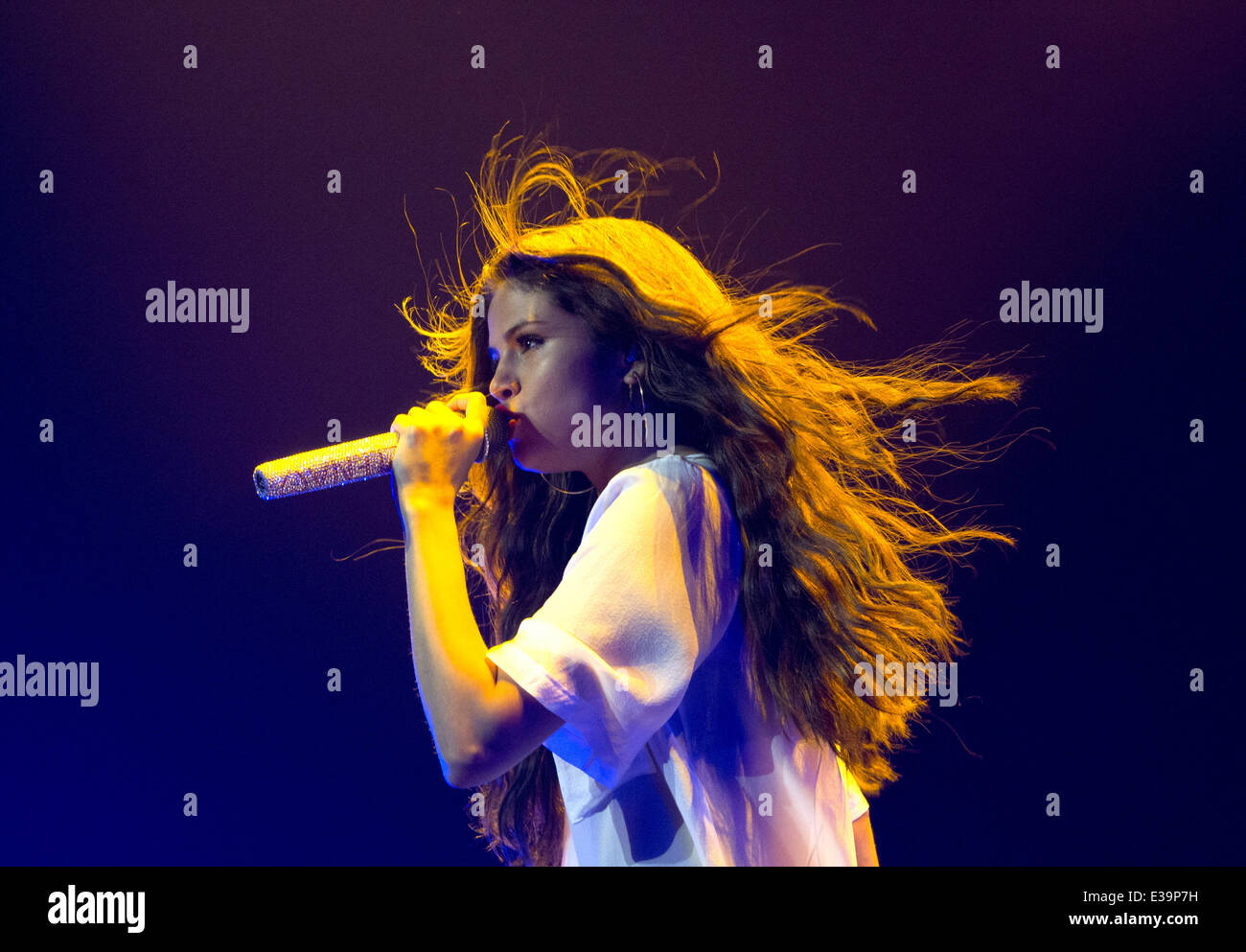 Sold out concert from Selena Gomez (Stars Dance Tour 2013) held at the