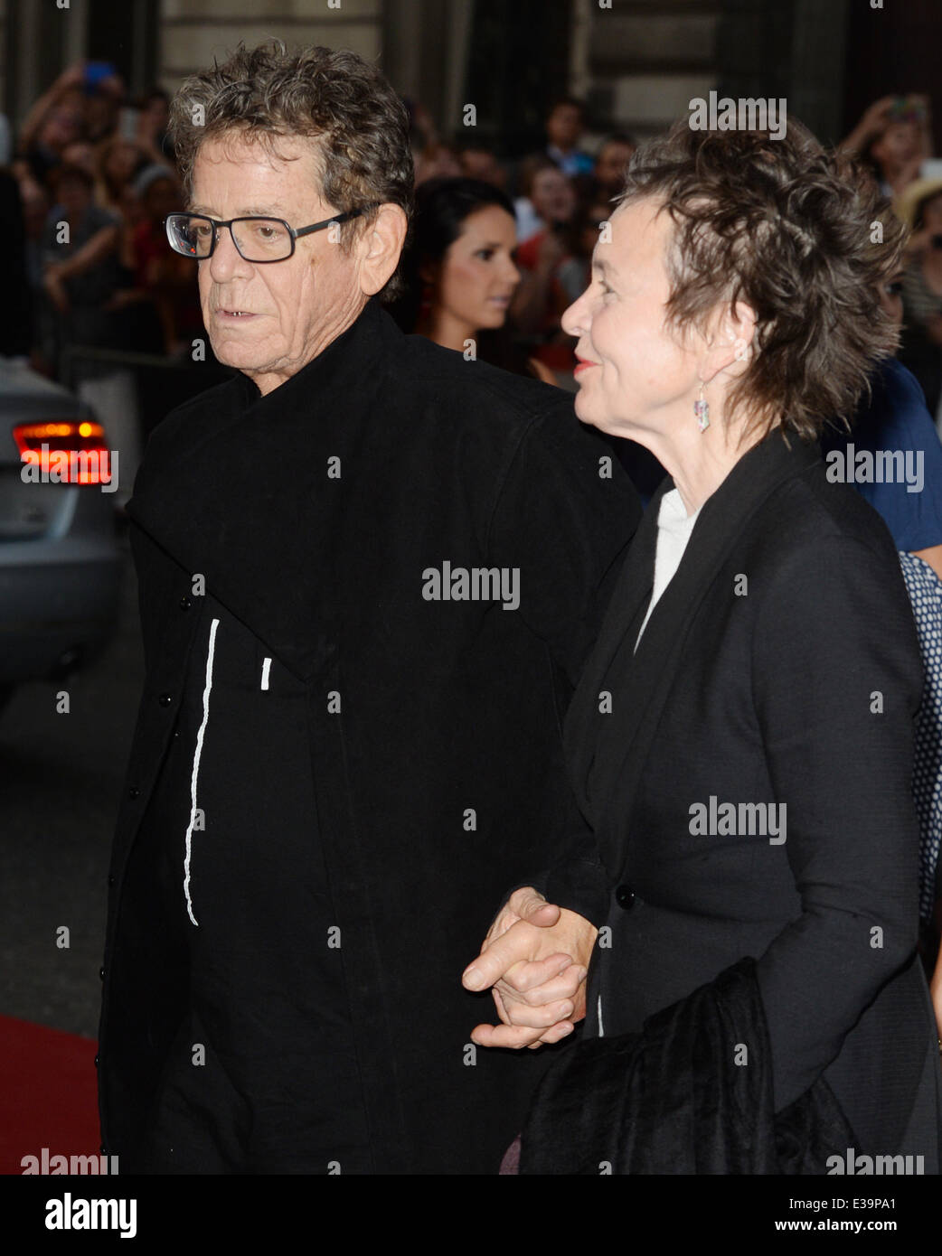 Lou Reed Wife Lou reed laurie anderson hi-res stock photography and images - Alamy