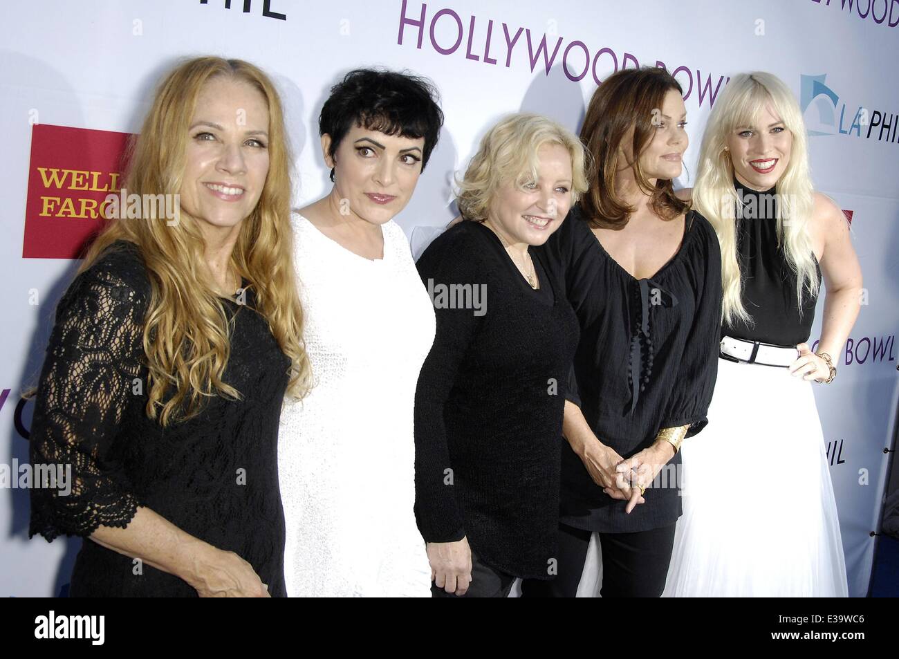 Hollywood, CA. 21st June, 2014. Charlotte Caffey, Jane Wiedlin, Gina